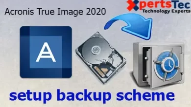 acronis backup scheme