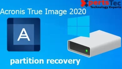 acronis restore partition