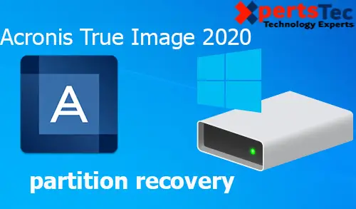 wrong operation acronis true image recovery partition