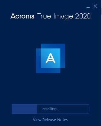 acronis true image 2020 installing