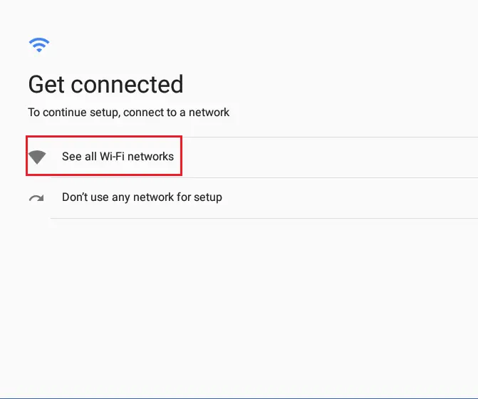 lineageos wifi get connected