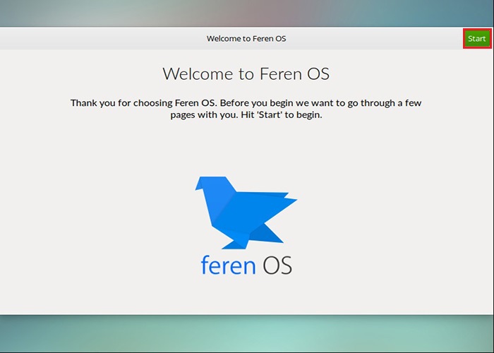 welcome to feren os