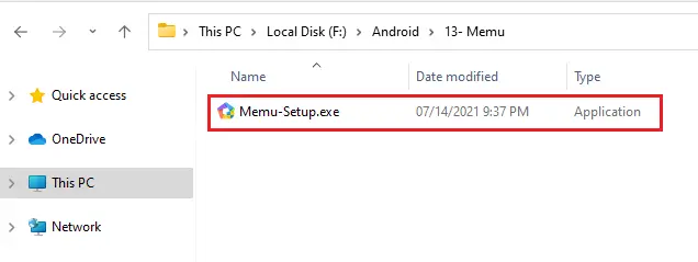 windows explorer memu setup