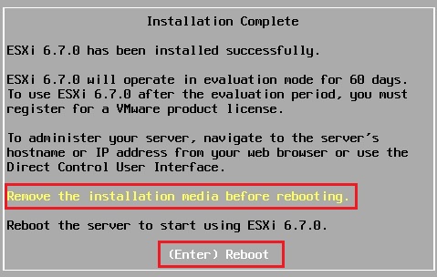 free vmware esxi 6.7 installation process