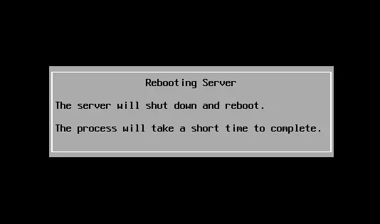 esxi 6.7 shutdown reboot