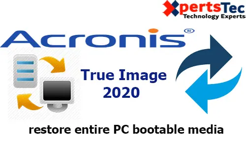 restore entire pc acronis media