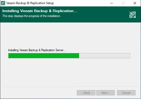 Installing Veeam 10