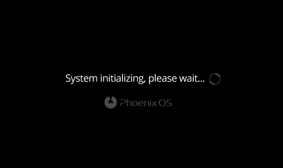 System initializing Phoenix OS