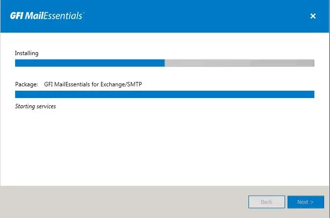 gfi mailessentials installation