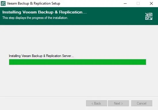 installing veeam backup & replication