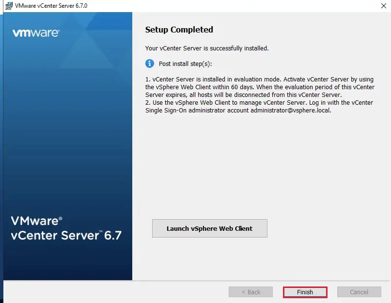 Install vCenter 6.7 for Windows, How to install VMware vCenter Server 6.7 for Windows.