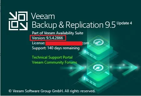 veeam u4b version