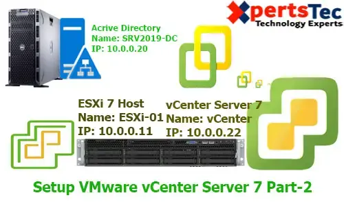 setup vcenter server 7