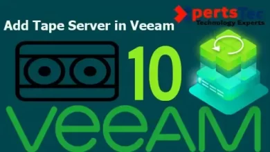 add tape server in veeam