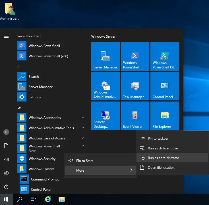 change computer name, How to change computer name in Windows Server 2019.