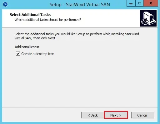 setup starwind additional