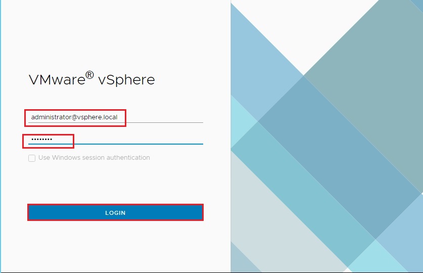vmware vsphere client