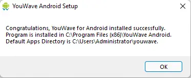 YouWave Android setup