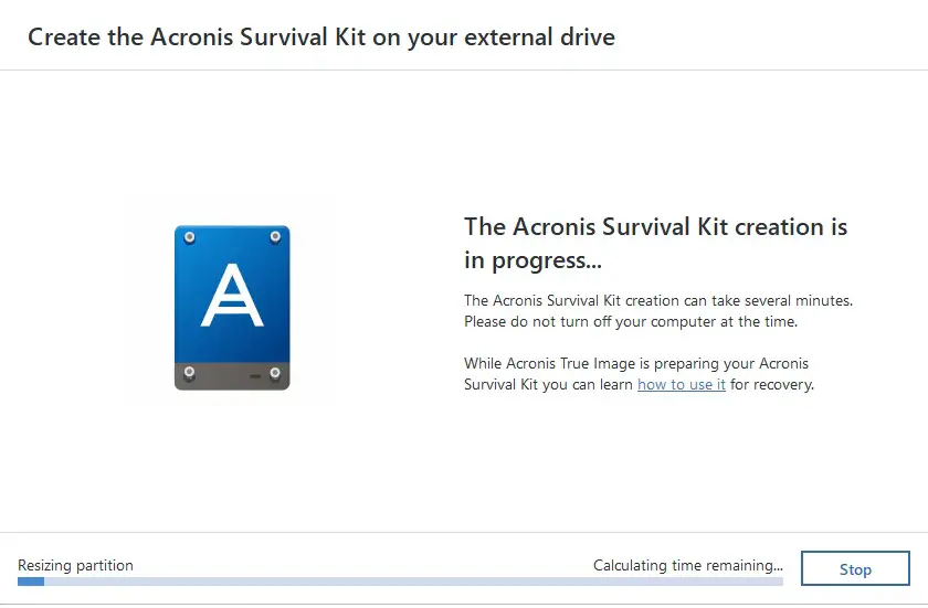 Create Acronis Survival Kit, How to Create Acronis Survival Kit Acronis 2020