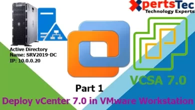 deploy vcenter 7.0 in workstation