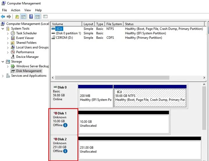 disk management