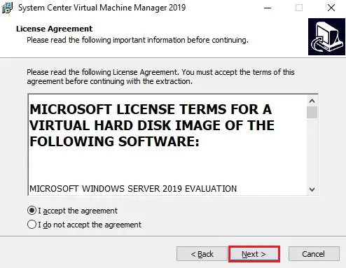 system center virtual machine license agreement