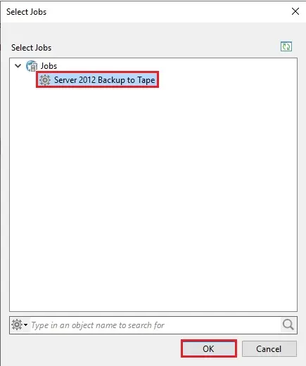 veeam edit backup secondary target