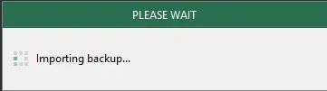 veeam importing backup