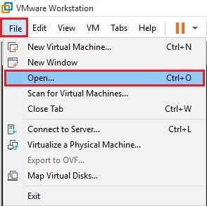 deploy vcenter vmware workstation open