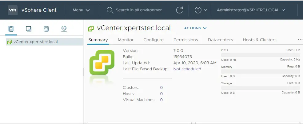 Deploy vCenter 7 in Workstation, How to Deploy  vCenter 7 in VMware Workstation 15 (Part 2)