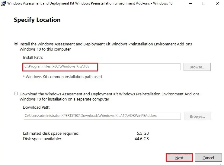 windows assessment and deployment kit