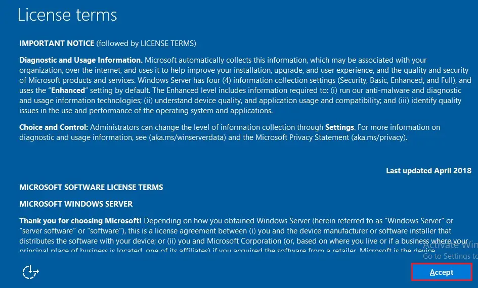 windows license terms