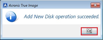 acronis add new hard disk