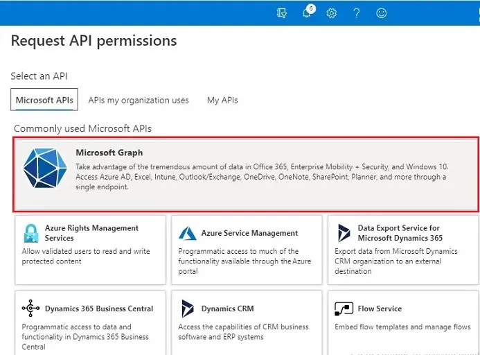 azure active directory request api permissions