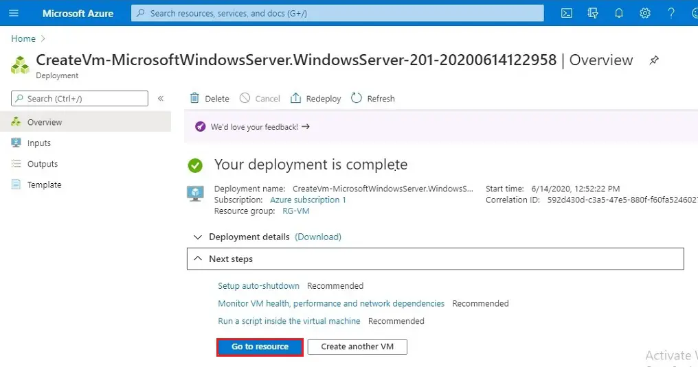 azure vm overview