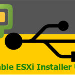 bootable esxi installer usb