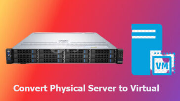 convert physical server to virtual