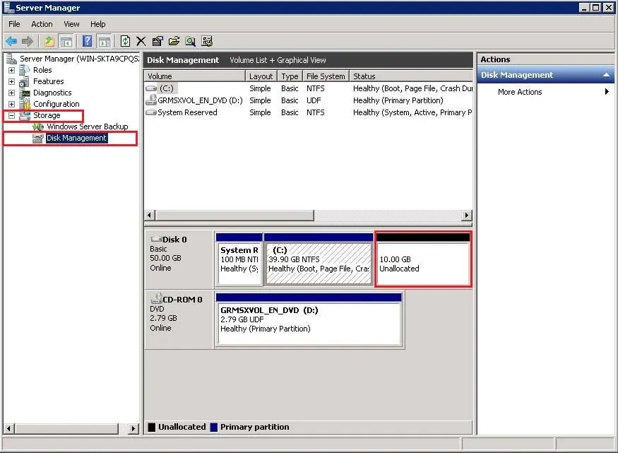 disk management