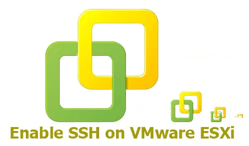 enable ssh on vmware esxi