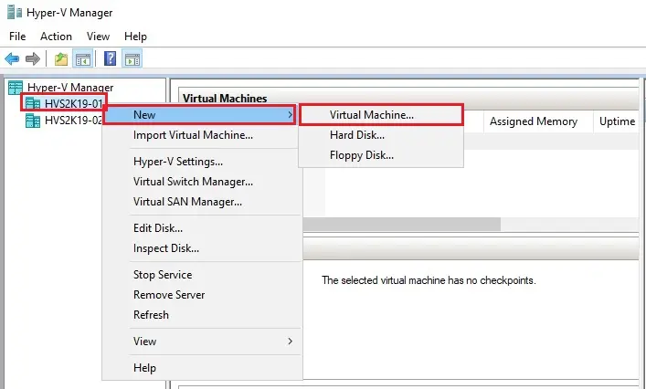 hyper-v manager