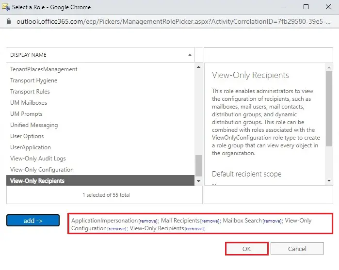 office 365 add permissions roles