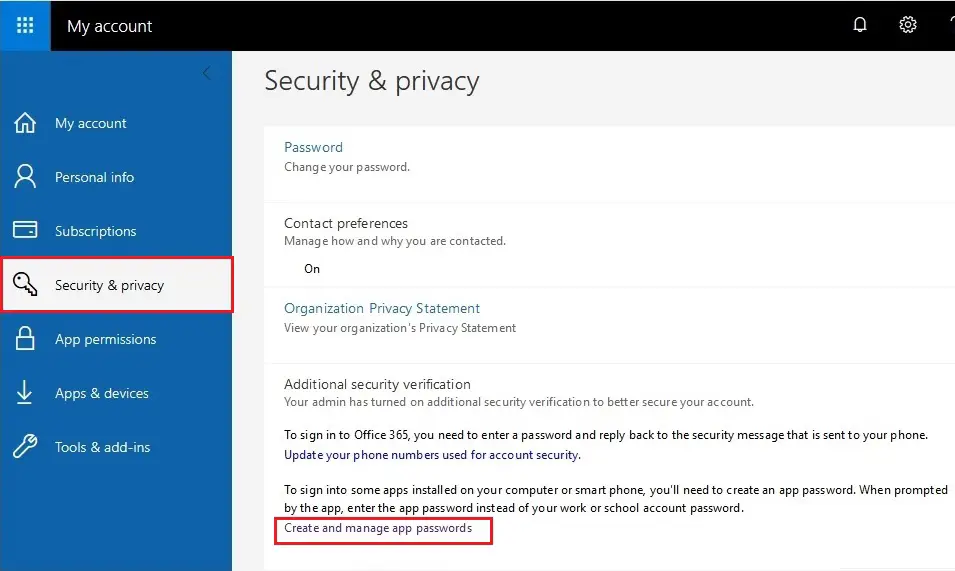 office 365 security and privacy