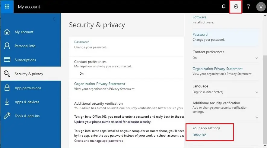 office 365 security and privacy