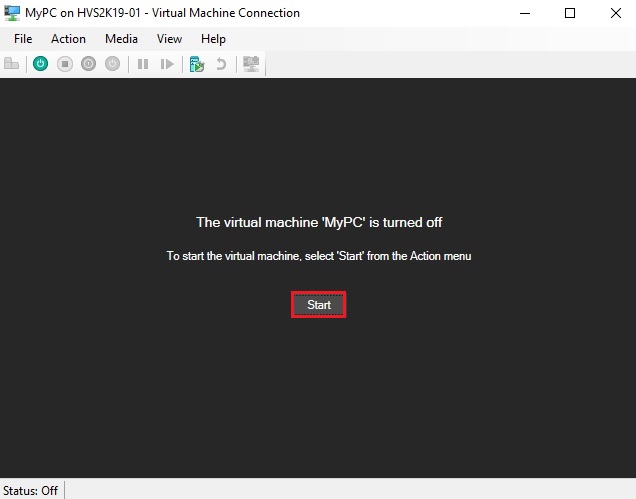 virtual machine connection