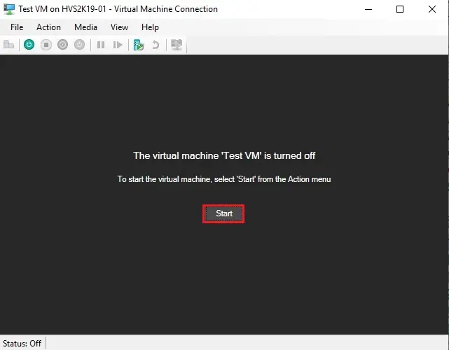 virtual machine connection