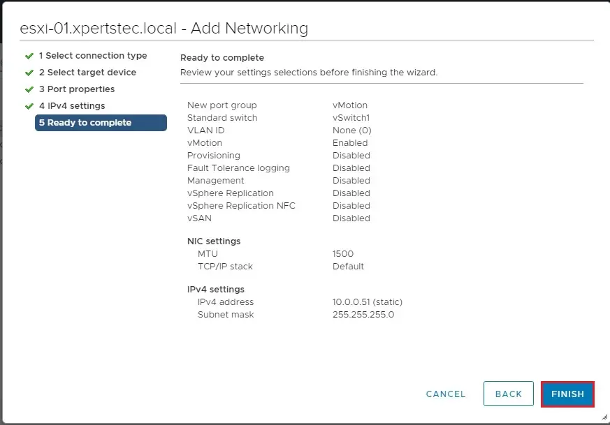 vmkernel ready to complete