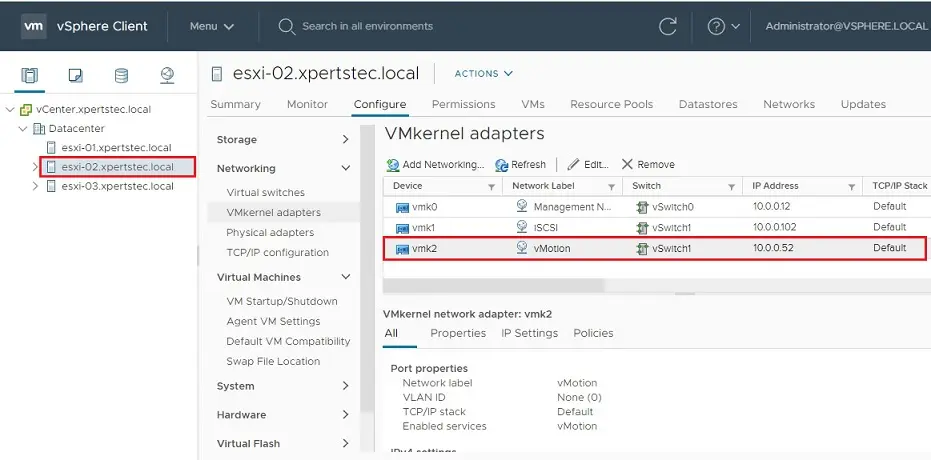 vmware vsphere client