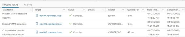 how to increase hard disk space in vmware vsphere for mac