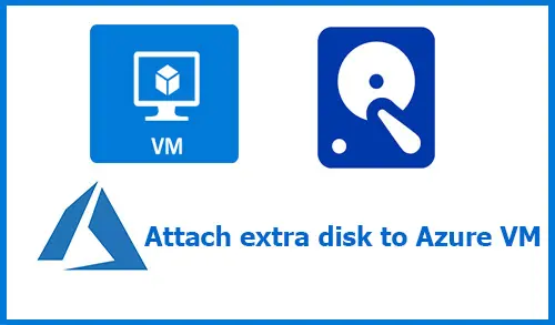 attach extra disk to azure vm