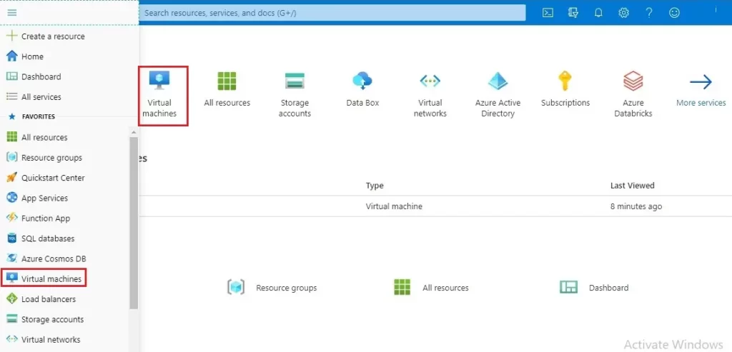 azure portal